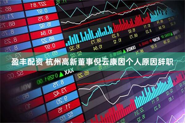 盈丰配资 杭州高新董事倪云康因个人原因辞职