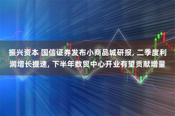 振兴资本 国信证券发布小商品城研报, 二季度利润增长提速, 下半年数贸中心开业有望贡献增量